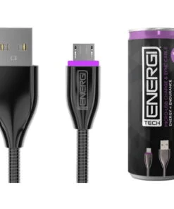 Tech Energi Micro-USB Cable - 1.2 Metres - Black