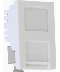 Excel Cat6A (FTP) Screened RJ45 LJ6C Module White (Box of 12)