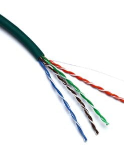Excel Category 5E U/UTP Dca LS0H Cable 305m Box - Green