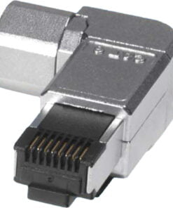 Excel Category 6A Screened Angled Field Installation Plug