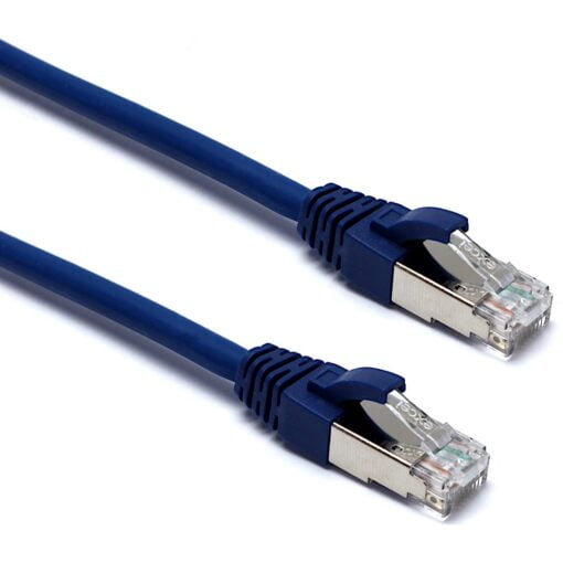 Excel Category 6A Patch Lead F/FTP Shielded LS0H Blade Booted 5m