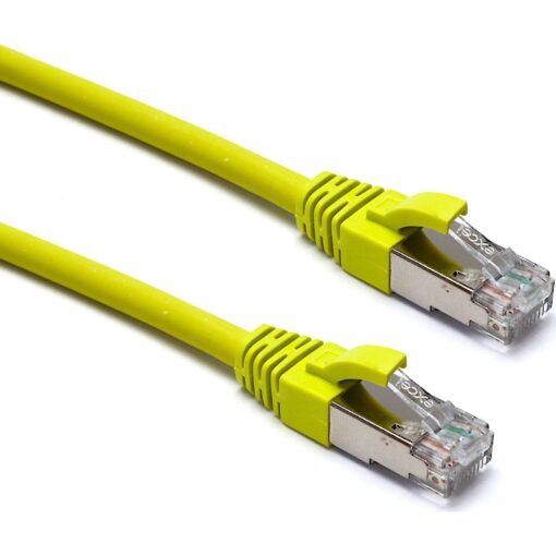Excel Category 6A Patch Lead F/FTP Shielded LS0H Blade Booted 3m