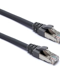 Excel Category 6A Patch Lead F/FTP Shielded LS0H Blade Booted 10m
