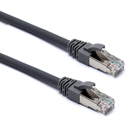 Excel Category 6A Patch Lead F/FTP Shielded LS0H Blade Booted 10m