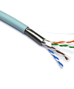Excel Category 6A Cable U/UTP 23AWG Dca LS0H 500m Reel - Aqua
