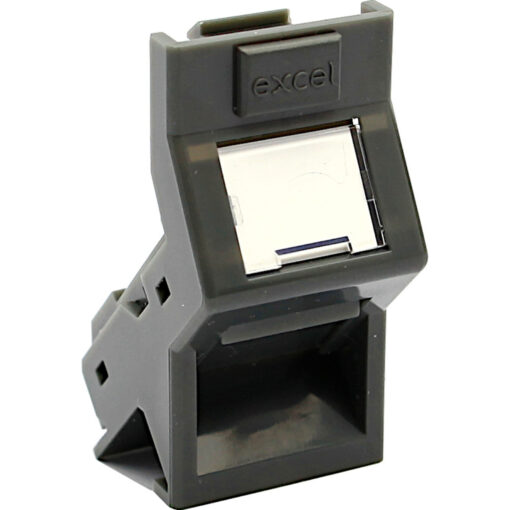 Excel Office Angled Shutter 25mm x 50mm - Grey
