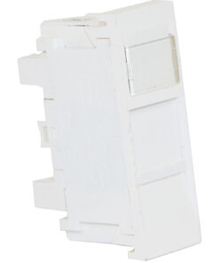 Excel Cat6 (UTP) Unscreened RJ45 Slimline Module White