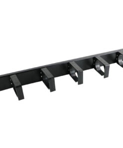Cable Management Bar 1U 5 Vertical Hoops