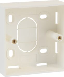 Single Gang 37mm Deep Back Box