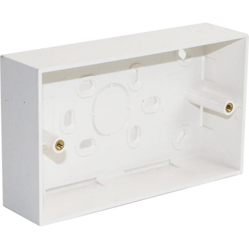 Double Gang 37mm Deep Back Box