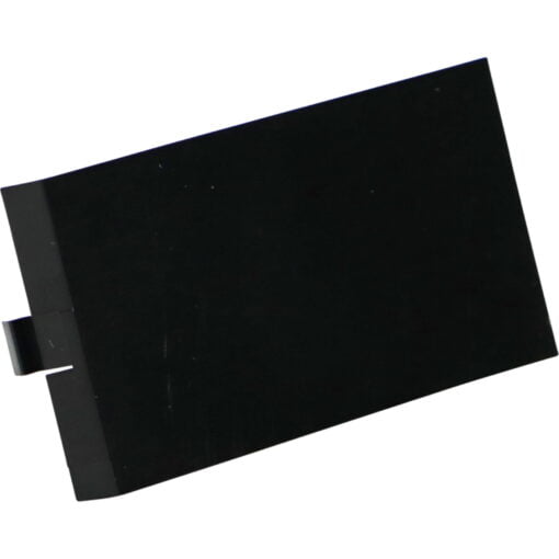Excel Black Full Width (25mm) Blank Plate