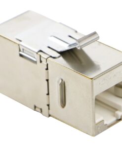 Excel Category 6 (FTP) 180 Degree Keystone Through Coupler
