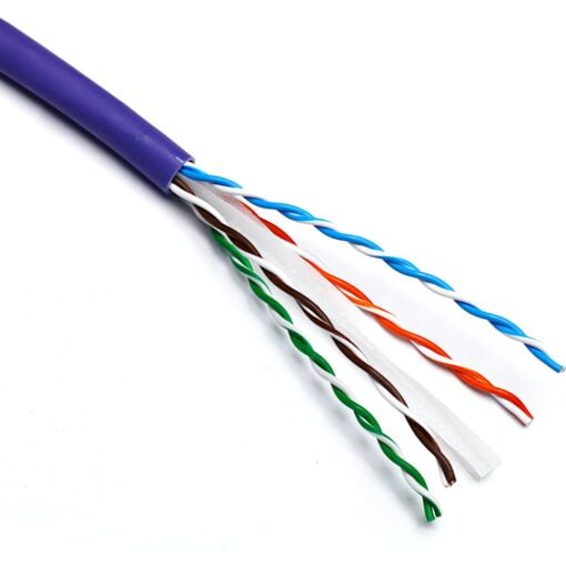 Excel Category 6 Cable U/UTP 23AWG B2ca LS0H 305m Box - Violet