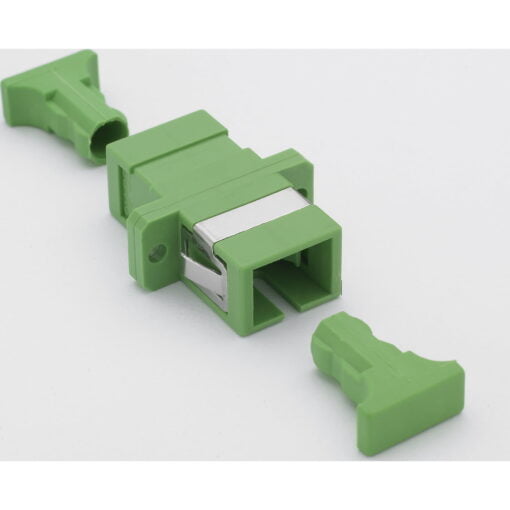 Enbeam SC/APC Simplex Singlemode Adaptor Green (6-Pack)