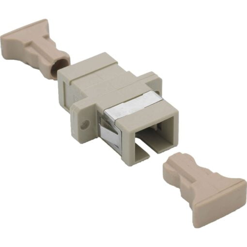 Enbeam SC Simplex Multimode Adaptor Ivory (6-Pack)