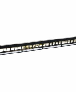 Excel 24-port 1U Unloaded Keystone Frame - Black