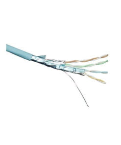 Excel Category 6A Cable F/FTP Dca LS0H 500m Reel - Ice Blue