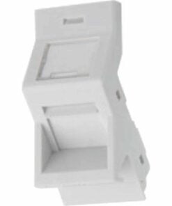 Excel Office Angled Shutter 25mm x 50mm - White