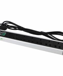 Horizontal PDU - 13 Amp BS 1363 UK plug