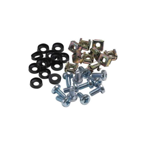 Cage Nuts Pack of 50 for 19" Profiles (SIlver)