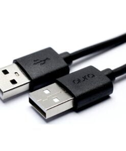 aura USB2.0 Cable A to A Nickel Plated Male-Male Black 5m