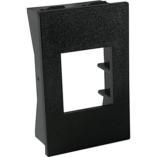 aura LJ6C Module 1 x Keystone port Unshuttered Black