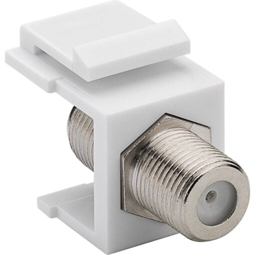 aura Keystone Satellite F-Type Coupler White insert