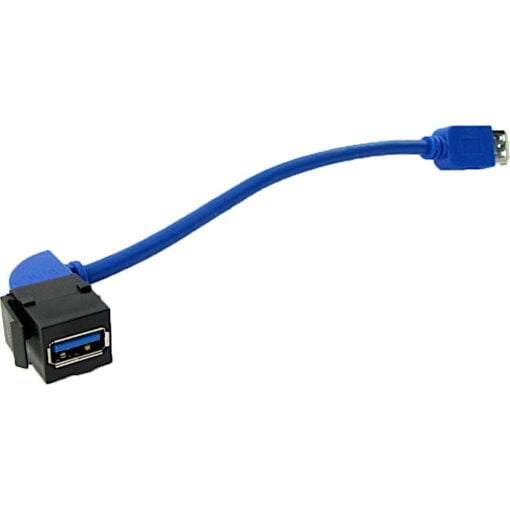 aura Keystone USB3.0 A to A Flylead Black insert