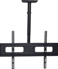 aura Telescopic Ceiling Mount Tilt & Swivel VESA 600x400 37" to 75" 50kg -3 to 10 Degrees 776-1004mm Black