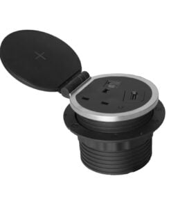 Wireless Charging Desk Grommet (80mm)