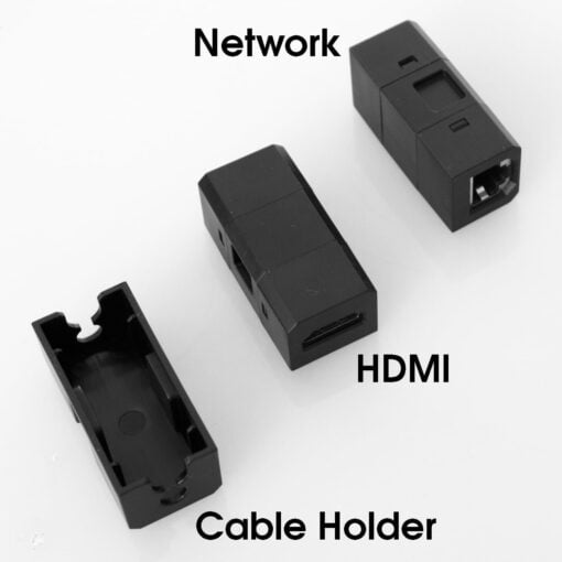 RJ45 Thru Keystone for Wireless Charging Grommet