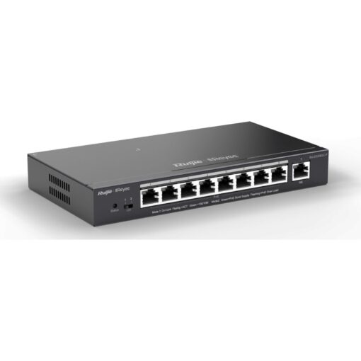 Ruijie Reyee 9 Port Gigabit Smart Cloud Managed Switch 8x PoE+ 120 W