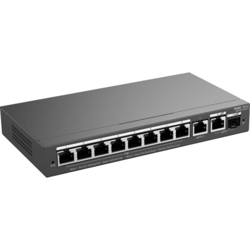 Ruijie Reyee 10 Port Gigabit Smart Cloud Managed Switch 1x SFP 8x PoE+ 120 W