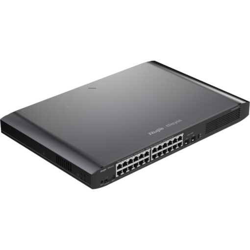 Ruijie Reyee 26 Port Gigabit Smart Cloud Managed Switch 2x SFP 24x PoE+ 370 W