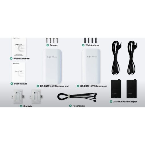 Reyee 5 GHz Dual-stream 802.11ac 1 km Wireless Bridge - Image 5