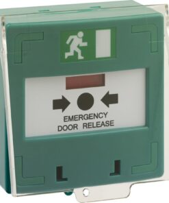 Triple pole surface green resettable break glass