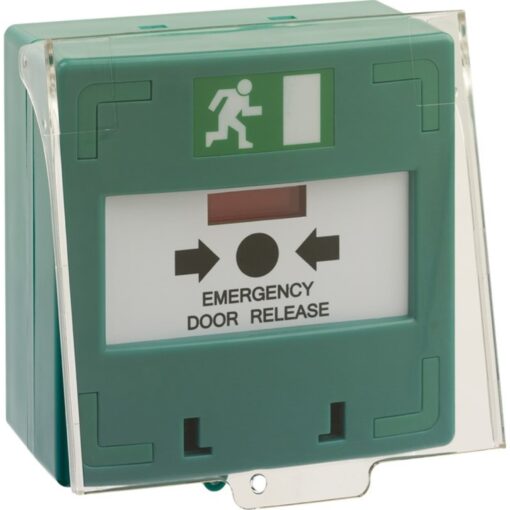 Triple pole surface green resettable break glass