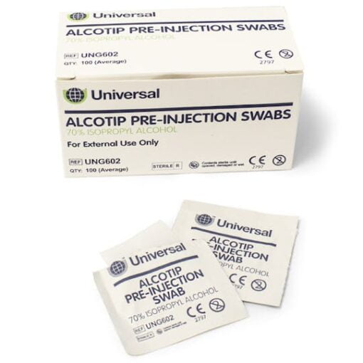 Alcotip (Isopropyl alcohol) Wipes